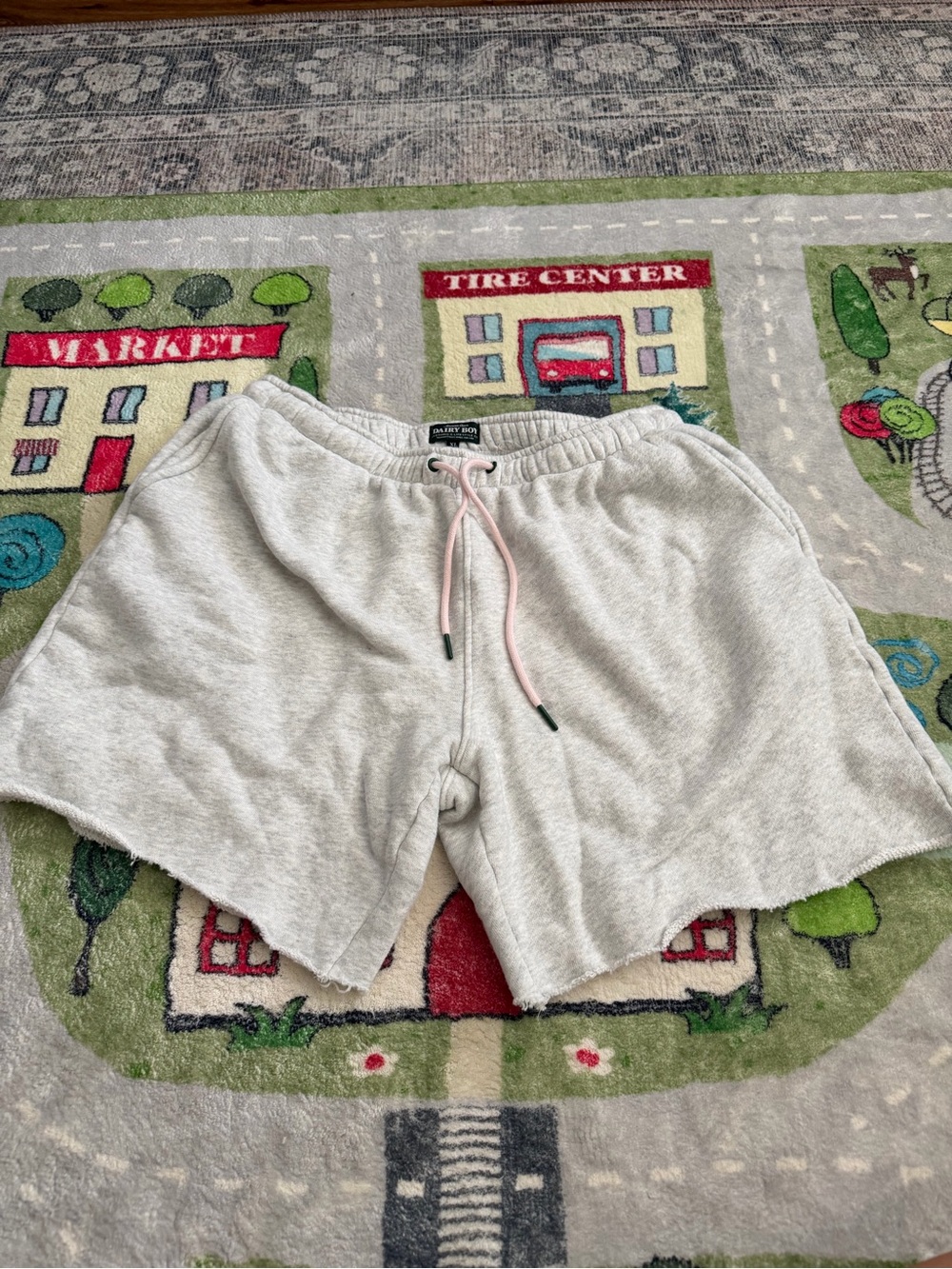 Dairy Boy Milk Bottle Sweatshorts